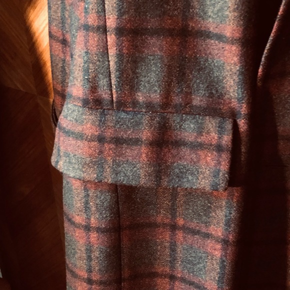 100% Wool Men’s Trench - Picture 5 of 9